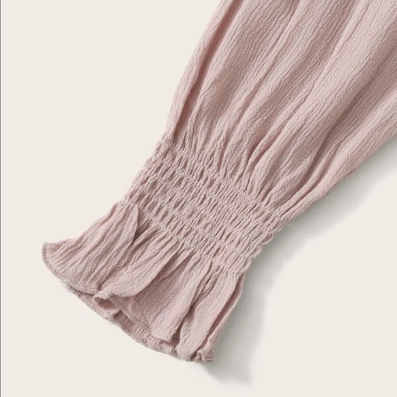 🔁RESTOCKED - HOST PICK 7/9🔥Off Shoulder Blouse - Picture 3 of 5